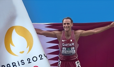 Qatar's Bassem Hemeida Wins Gold Medal